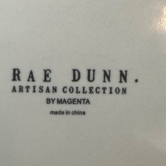 Rae Dunn HOLD Snack Cookie Buffalo Plaid 9"x5" Platter By Magenta Christmas - Picture 3 of 3